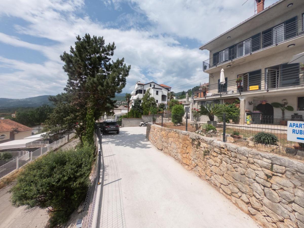 Apartman Rubinic Ičići Exterior foto